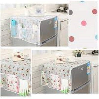 Pack off 2 -Microwave Dust Cover with Fridge Cover