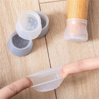 Table Chair Leg Silicone Cap Pad Furniture Non Slip Feet Cover Floor Protector Foot Bottom Pads Caps Rubber Home Decoration