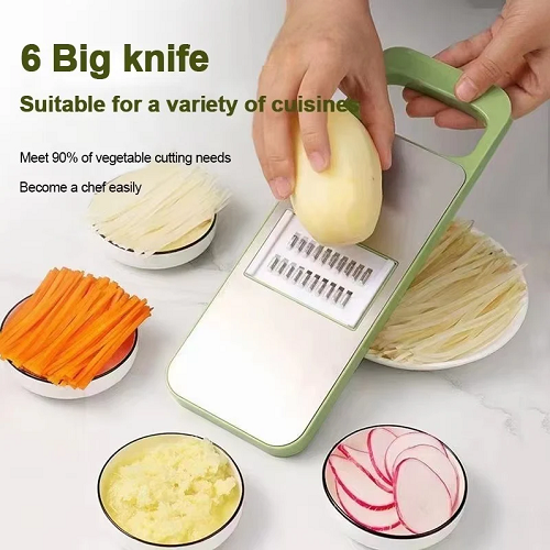 5 In 1 Vegetable Cutter Stainless Steel Slicer