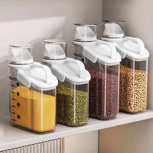 (High Quality) Premium Food Storage Jar : Keep Your Ingredients Fresh