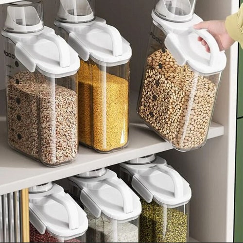 (High Quality) Premium Food Storage Jar : Keep Your Ingredients Fresh