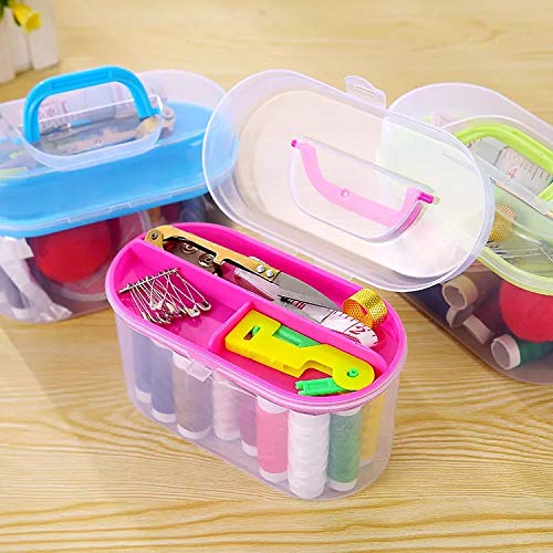 Sewing Box Kit Set thread, Needle,Hand Tape ,Scissor Storage universal sewing accessories
