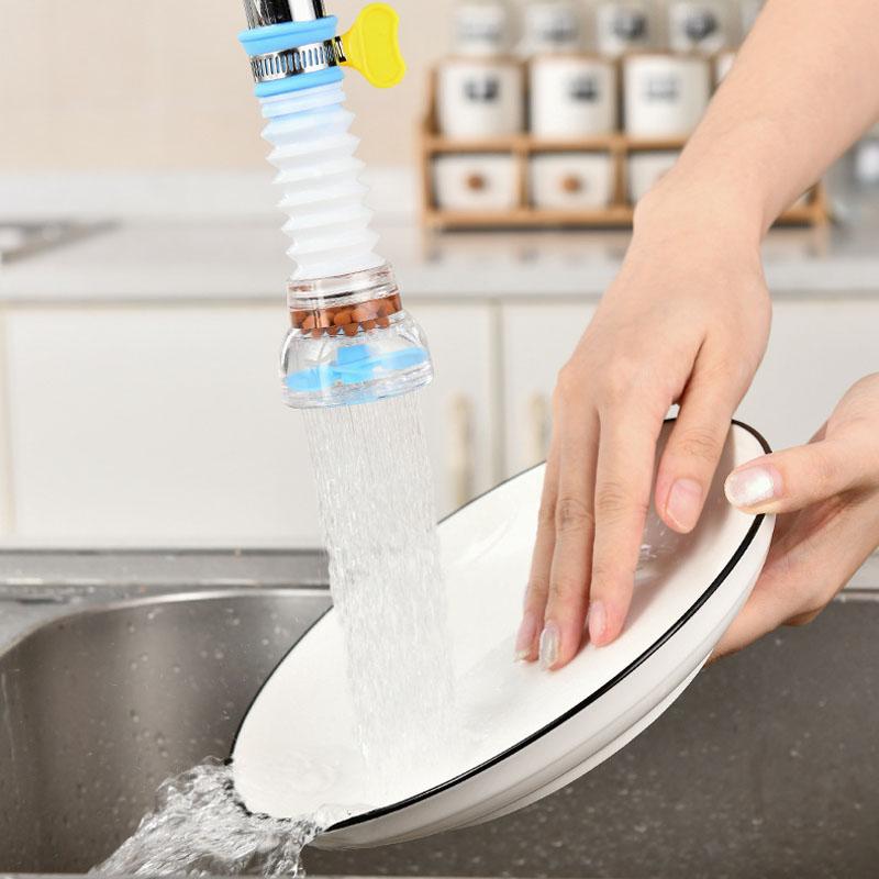 360 Rotatable Fan Faucet Tap Shower