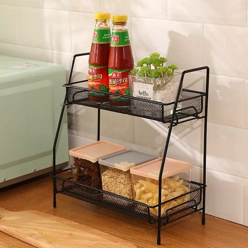 2 layer metal stand