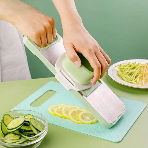 5 In 1 Vegetable Cutter Stainless Steel Slicer