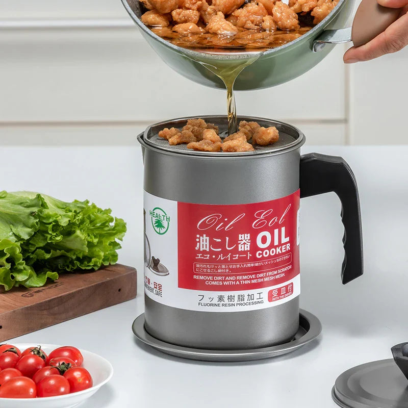 Oil Filter Jug 1.4L Stainless Steel