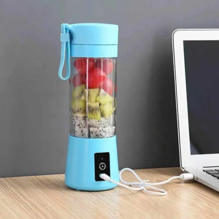 Portable Powerful 6 Blades USB Rechargeable Juicer/Blender