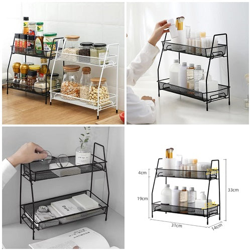 2 layer metal stand