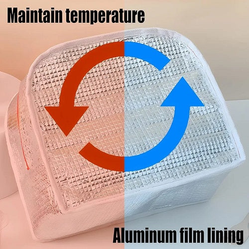 3D Thermal Lunch Bag, Cartoon Bento Bag, Large Capacity Lunch Bag with Foil Insulation