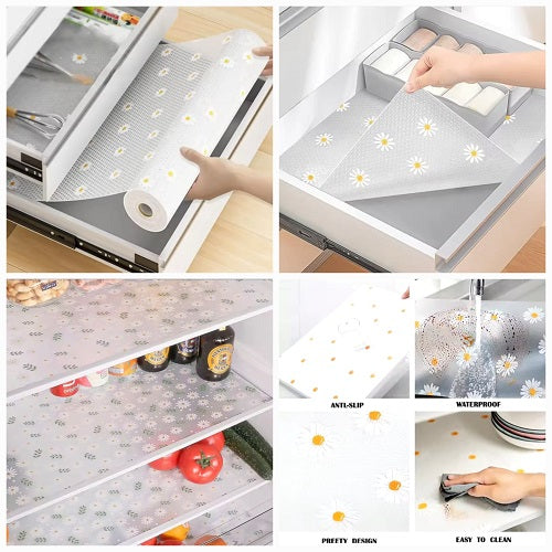 Anti-Slip Cabinet Drawer Shelf Mat Liner Sheets PVC Sheet Roll