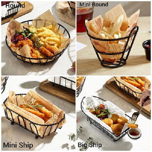 Snack Buckets & Restaurant Style Serving Platter