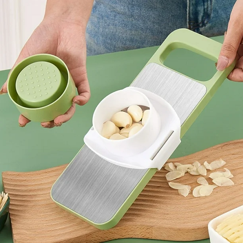5 In 1 Vegetable Cutter Stainless Steel Slicer