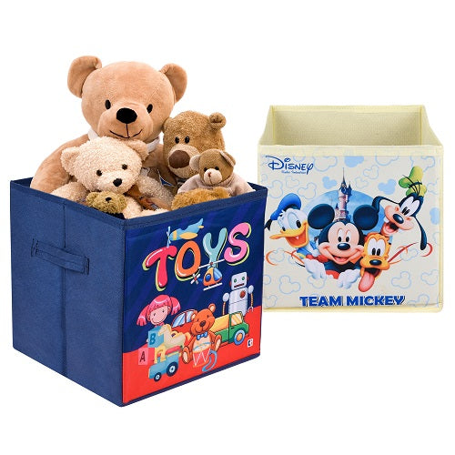Kids Cartoon Design Toy Storage Organiser Box