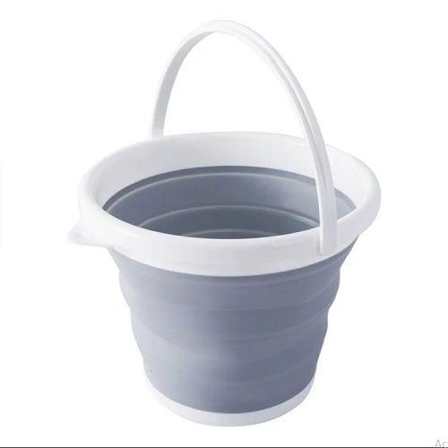 Silicone Folding Collapsible Portable Water Bucket (5 Ltr & 10 Ltr)