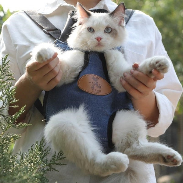 Pet Carrier Backpack Carrier with Storage Pockets