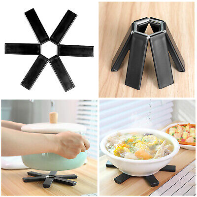 Best foldable Matt Kitchen Non-slip Folding Insulated Mat Heat Resistant Cushion Pan Pot Pad Holder