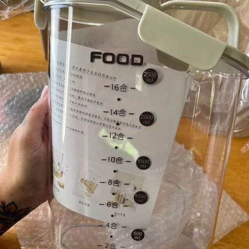 (High Quality) Premium Food Storage Jar : Keep Your Ingredients Fresh