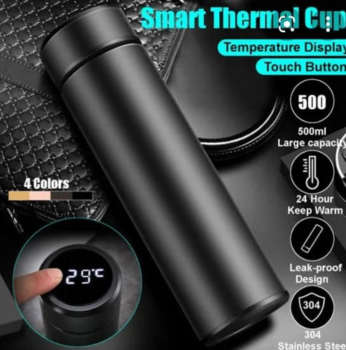 Water Bottle With Temperature Display