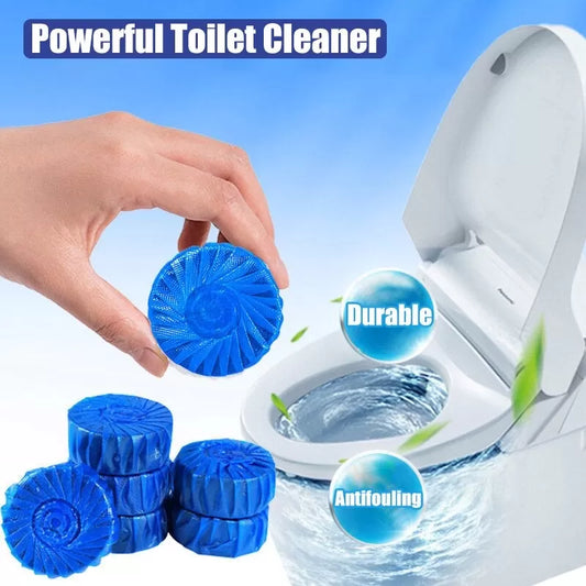10 Pcs/Set Blue Tablet Toilet Bowl Cleaner