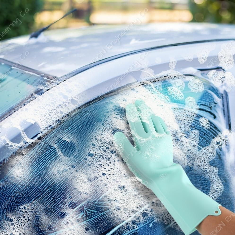 Washing Gloves, Silicone Dish Washer, Hand Gloves For Cleaning