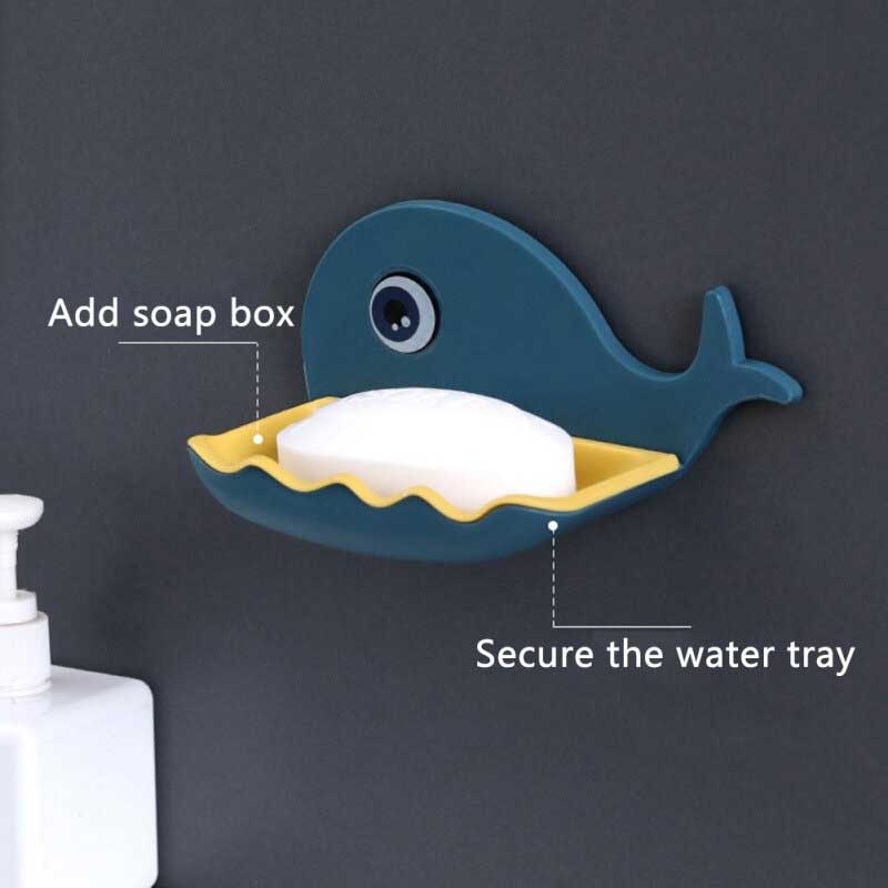 Fish Shape Soap Dispenser Stand Case