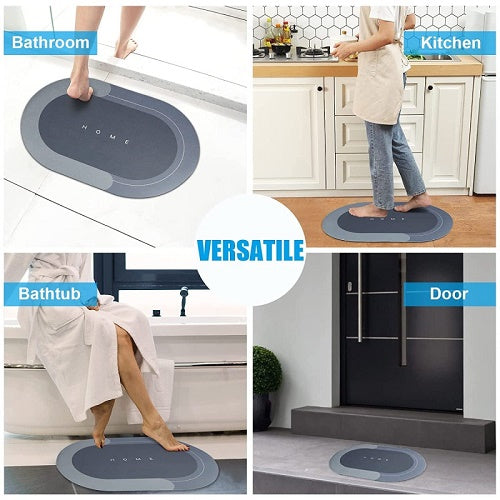 Non-Slip Bath Mat Water Absorbent