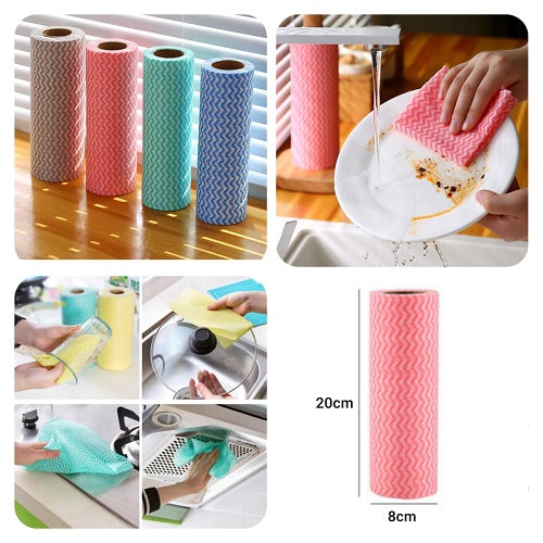 Reusable 50 Sheets Tissue Roll