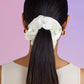 Scrunchies Of Satin Silk Fabric Adjustable Beautiful Looking For Hairs and Hands