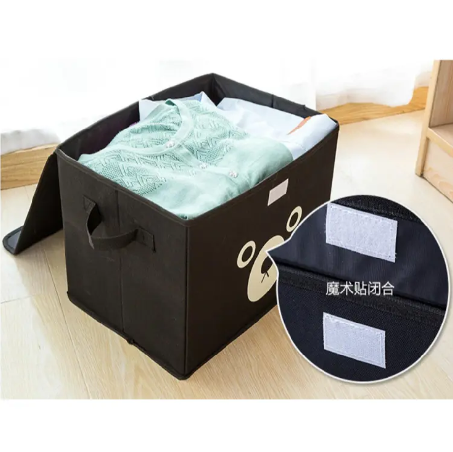 Panda Design Soft Fabric Storage Bag (Random Colour)