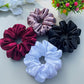 Scrunchies Of Satin Silk Fabric Adjustable Beautiful Looking For Hairs and Hands