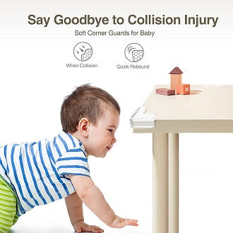 Baby Safety Silicone Protector Table Corner Edge Protection Cover