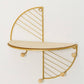 Creative Iron Art Storage Display Shelf Wall Hanging Storage Rack Living Room Decorative Frame Living Room Office Home Accessory