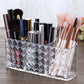 Acrylic Diamond Cut Makeup Brush Organizer