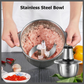 Silver Crest Electric Meat Grinder chopper 3L Stainless steel sharp blades 1000 Watts motor