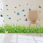 3D Fresh Green Grass Baseboard Wall Stickers