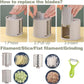 Vegetable Chopper for Kitchen Spiralizer