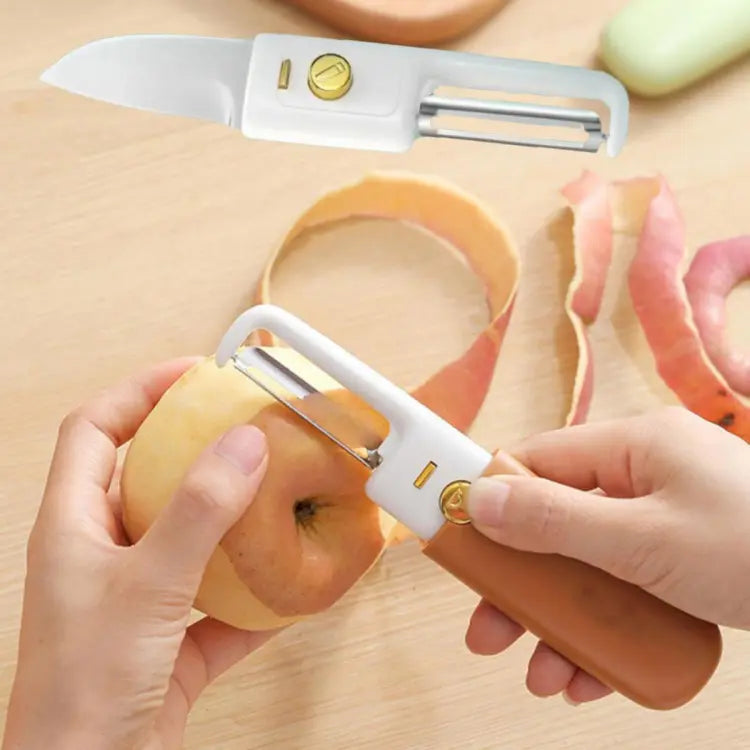 Portable 2 in 1 Knife With Peeler