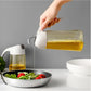 Oil Bottle Dispenser With Auto Flip Cap 630ml