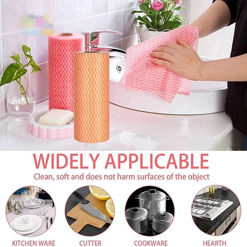 Reusable 50 Sheets Tissue Roll