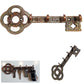 Wall Mounted Decorative Key Shaped Camel color Key Holder