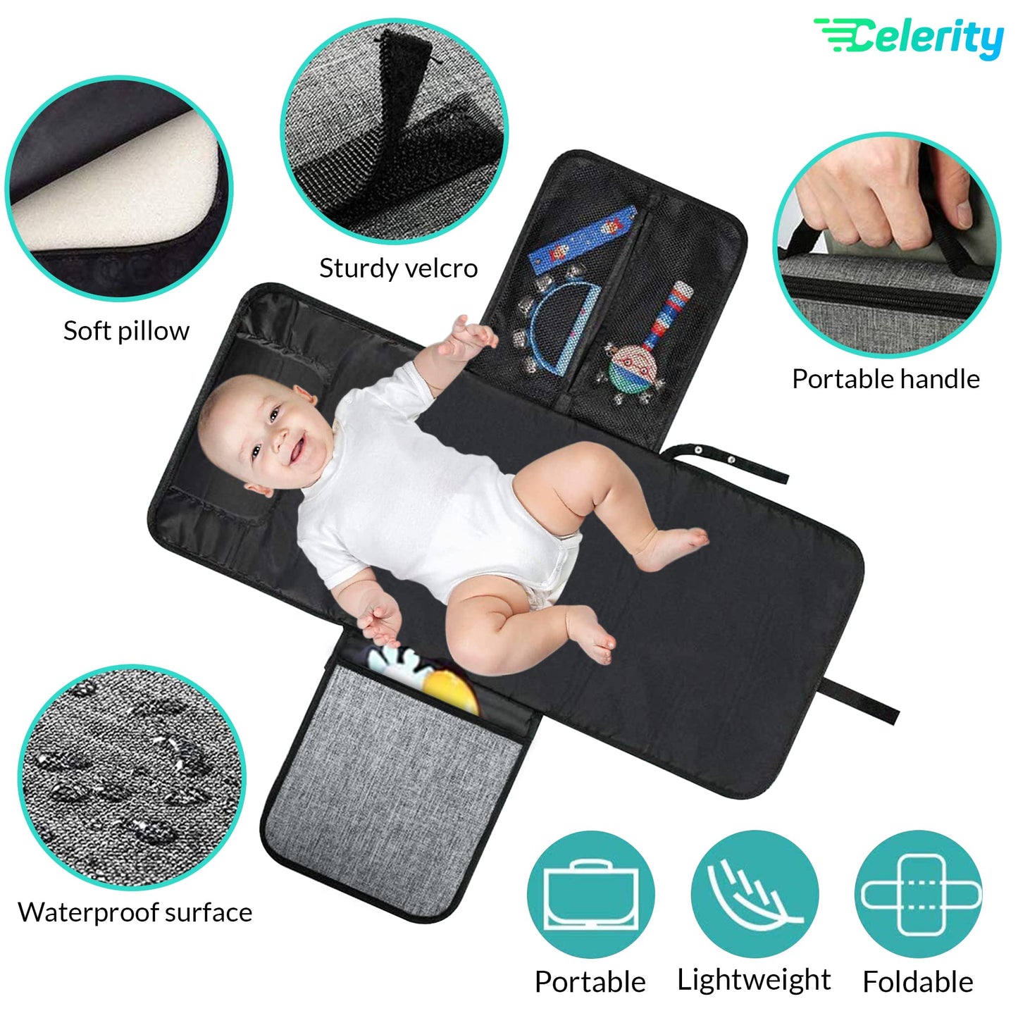 Waterproof Baby Diaper Changing Mat