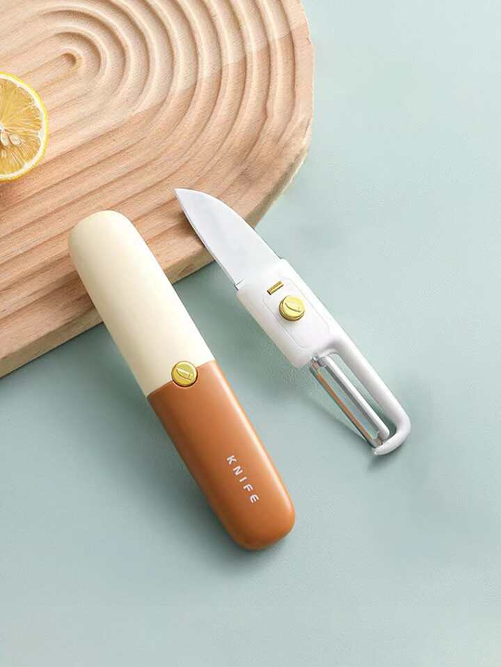 Portable 2 in 1 Knife With Peeler