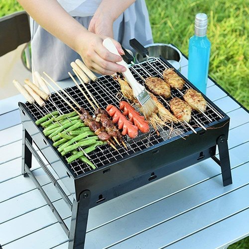 Portable & Foldable BBQ Grill Space Saver