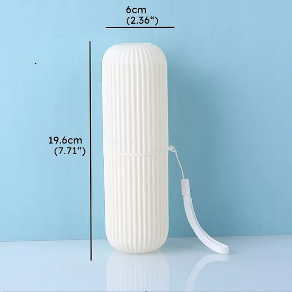 Portable Toothbrush Case Toothpaste Cup Holder Protect Storage Box Travel Organizer