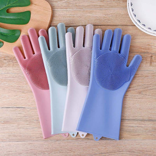 Washing Gloves, Silicone Dish Washer, Hand Gloves For Cleaning