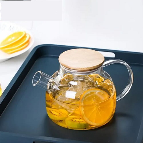 Heat Resistant Borosilicate Glass Teapot