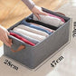 Wardrobe Organiser, Clothes Storage Organiser System Drawer Clothes Foldable Washable Storage Box for T-Shirt, Jeans, Shirts, Clothes