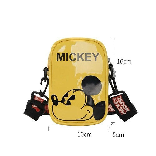 Disney Mickey Mouse Cross body Bag Purse for Kid Boy Girl Children Fashion Cartoon Shoulder Bag Cute High Quality