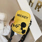 Disney Mickey Mouse Cross body Bag Purse for Kid Boy Girl Children Fashion Cartoon Shoulder Bag Cute High Quality