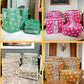 Flower Printed Large Storage Bag High Quality